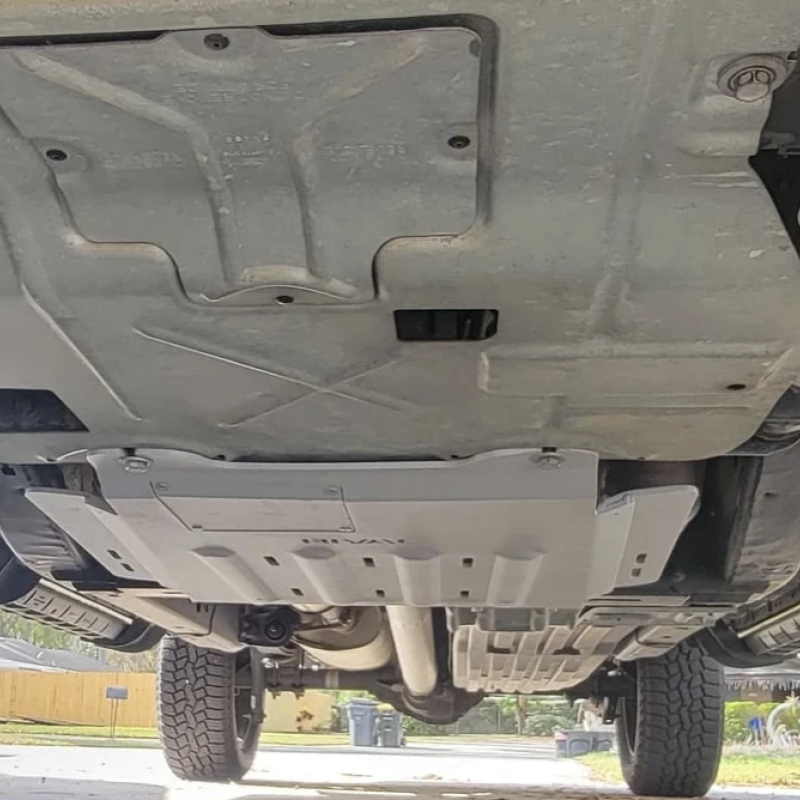 Ford F150 Skid Plate - Rival 4x4 - Aluminum Transmission Catalytic Converter - `15-`27
